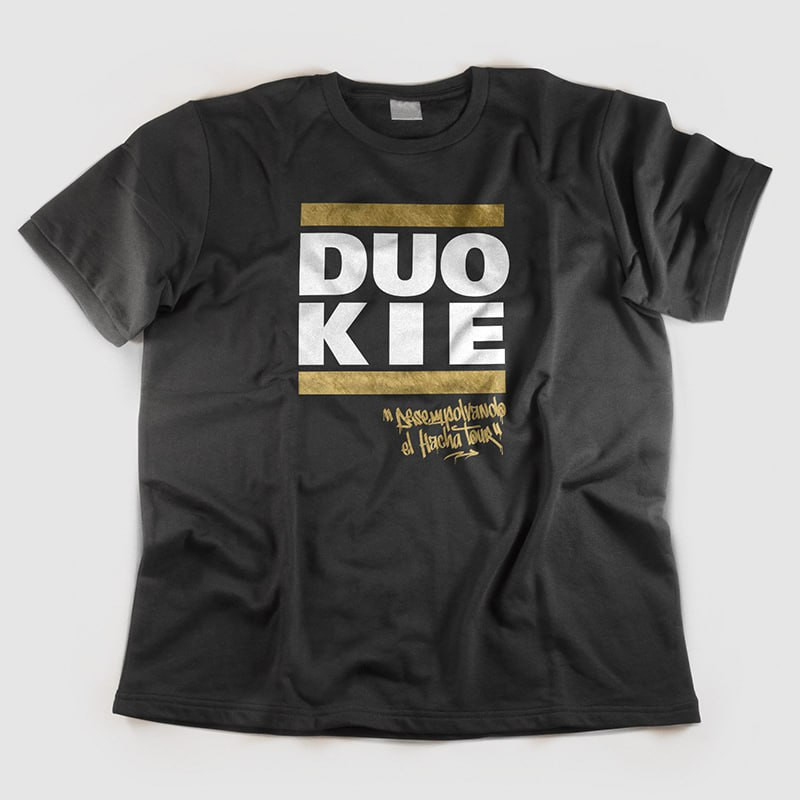 Camiseta DUO KIE Gold Edition
